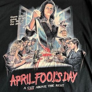 April Fools Day y2k Horror Tee